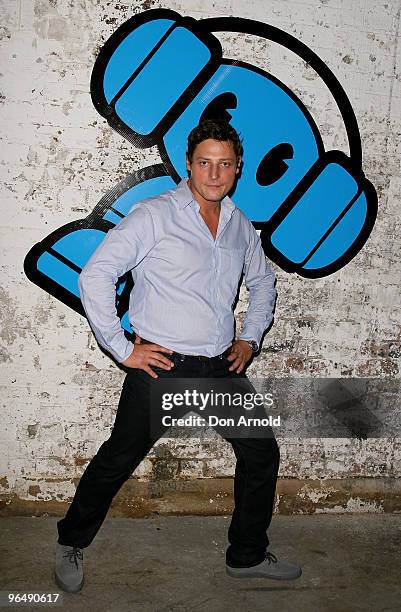 Merrick Watts attends the Nova 969 launch party for their 2010 on-air season at the Australian Technology Park on February 8, 2010 in Sydney,...