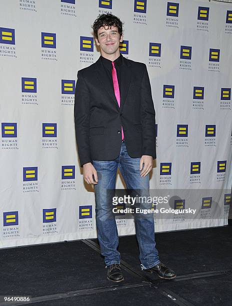 Michael Urie attends the 9th annual Greater New York Human Rights Campaign Gala at The Waldorf Astoria on February 6, 2010 in New York City.