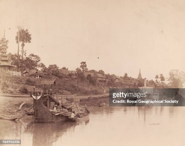Katha, Myanmar, 1880.