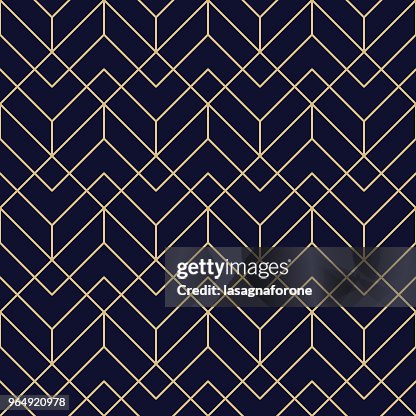 Naadloze geometrische patroon Naadloze geometrische patroon