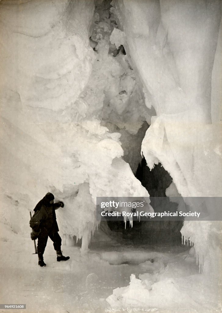 Entrance to Land's End Glacier - Captain Scott