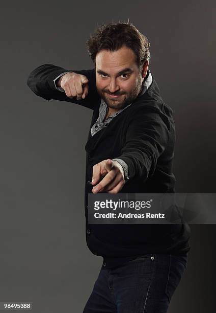 Franz Hartung of mayolove poses during a portrait session at the Digital Life Design conference at HVB Forum on January 25, 2010 in Munich, Germany....