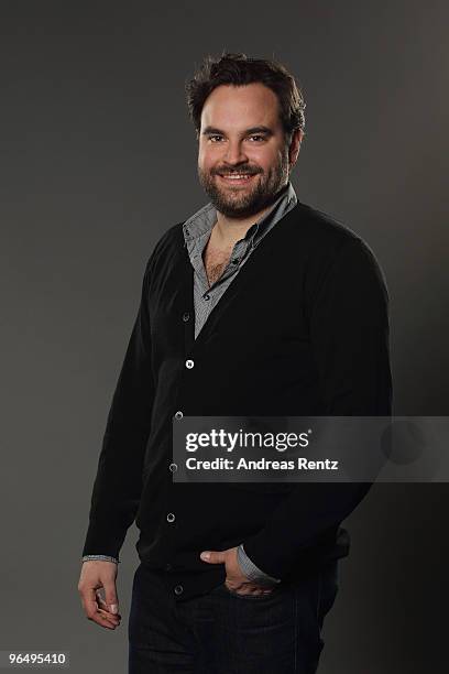 Franz Hartung of mayolove poses during a portrait session at the Digital Life Design conference at HVB Forum on January 25, 2010 in Munich, Germany....