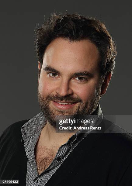 Franz Hartung of mayolove poses during a portrait session at the Digital Life Design conference at HVB Forum on January 25, 2010 in Munich, Germany....