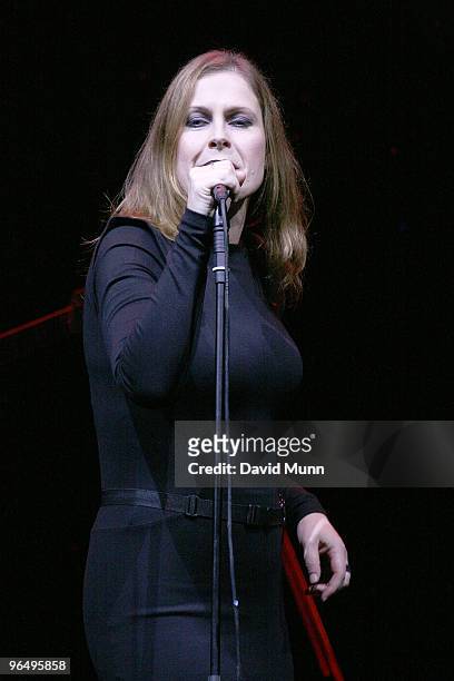 Alison Moyet performs at The Liverpool Philharmonic Hall on December 12, 2009 in Liverpool, England.