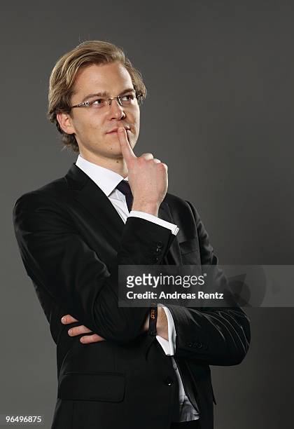 Kyle Vucko of Indochino poses during a portrait session at the Digital Life Design conference at HVB Forum on January 24, 2010 in Munich, Germany....