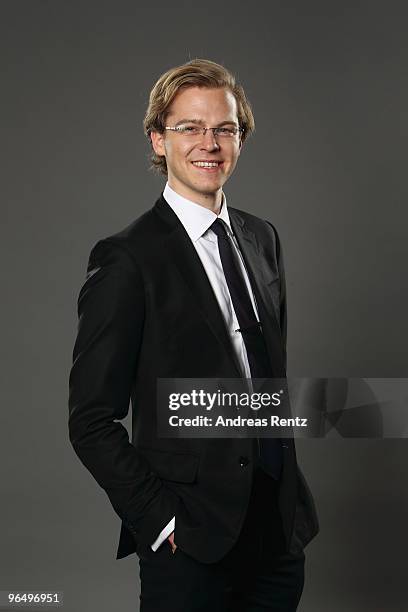 Kyle Vucko of Indochino poses during a portrait session at the Digital Life Design conference at HVB Forum on January 24, 2010 in Munich, Germany....