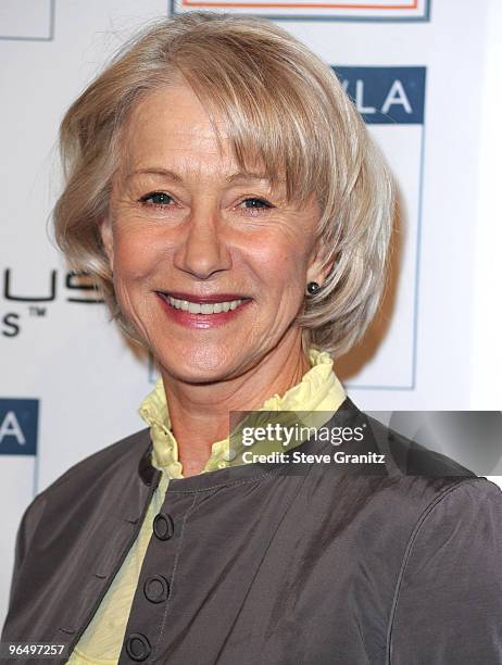 Helen Mirren attends the BAFTA/LA's 16th Annual Awards Season Tea Party at Beverly Hills Hotel on January 16, 2010 in Beverly Hills, California.