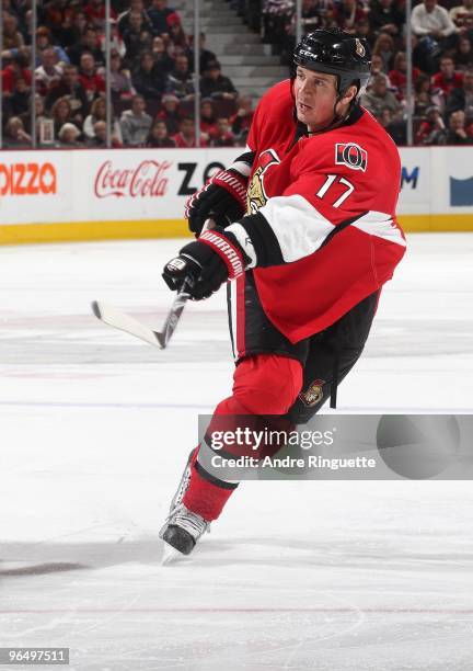 Filip Kuba of the Ottawa Senators skates against the Montreal Canadiens at Scotiabank Place on January 30, 2010 in Ottawa, Ontario, Canada.