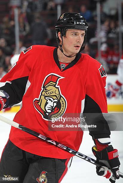 Filip Kuba of the Ottawa Senators skates against the Montreal Canadiens at Scotiabank Place on January 30, 2010 in Ottawa, Ontario, Canada.