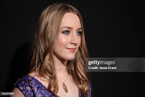 Actress Saoirse Ronan attends the 2010 Virtuoso Awards presented by Chopin Vodka during the 25th Annual Santa Barbara International Film Festival on...