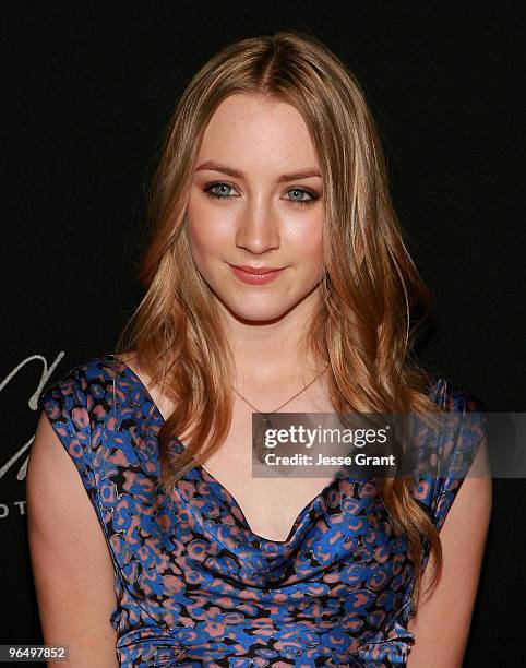 Actress Saoirse Ronan attends the 2010 Virtuoso Awards presented by Chopin Vodka during the 25th Annual Santa Barbara International Film Festival on...