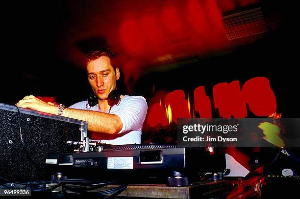 Paul van Dyk performs at the Casino Club circa 2001 in Berlin, Germany.