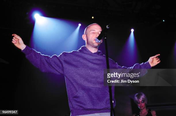 Moby performs at the 2000 Dancestar Awards at Alexandra Palace on June 1, 2000 in London, England.