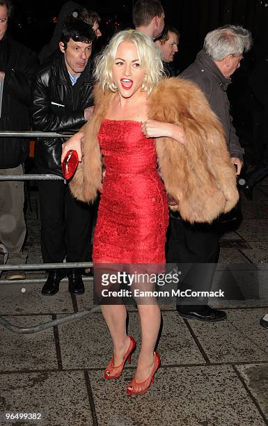 Jaime Winstone attends the London Evening Standard British Film Awards 2010 on February 8, 2010 at The London Film Museum in London, England.