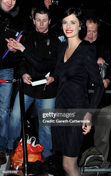 Eva Green attends the London Evening Standard British Film Awards 2010 on February 8, 2010 at The London Film Museum in London, England.