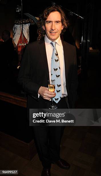 Steve Coogan attends the London Evening Standard British Film Awards 2010, at The London Film Museum on February 8, 2010 in London, England.