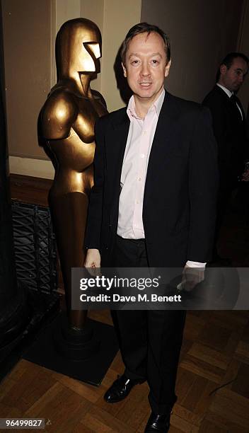 Geordie Greig attends the London Evening Standard British Film Awards 2010, at The London Film Museum on February 8, 2010 in London, England.