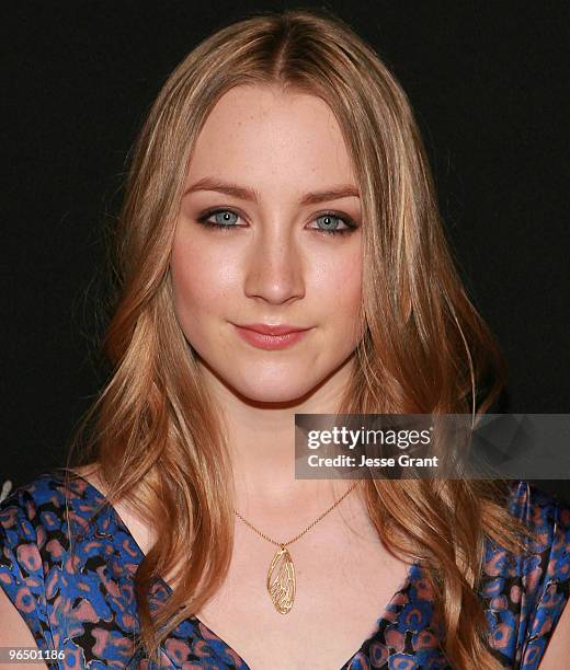 Actress Saoirse Ronan attends the 2010 Virtuoso Awards presented by Chopin Vodka during the 25th Annual Santa Barbara International Film Festival on...