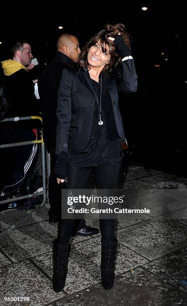 Claudia Winkleman attends the London Evening Standard British Film Awards 2010 on February 8, 2010 at The London Film Museum in London, England.