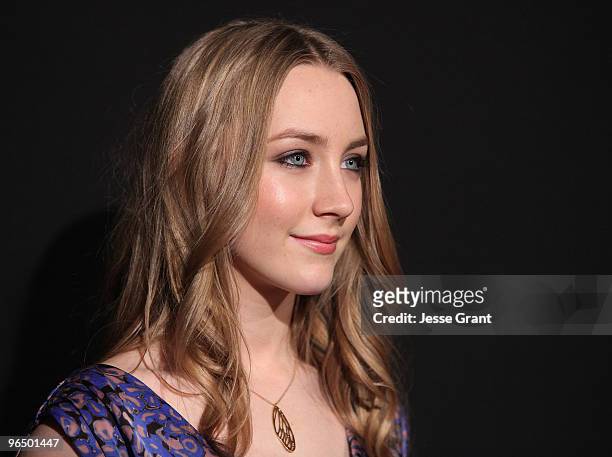 Actress Saoirse Ronan attends the 2010 Virtuoso Awards presented by Chopin Vodka during the 25th Annual Santa Barbara International Film Festival on...