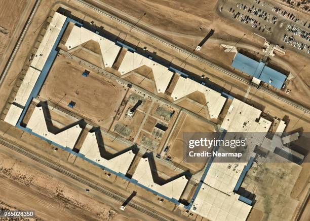 federal bureau of prisons, tucson, arizona, usa - federal bureau of prisons stock pictures, royalty-free photos & images