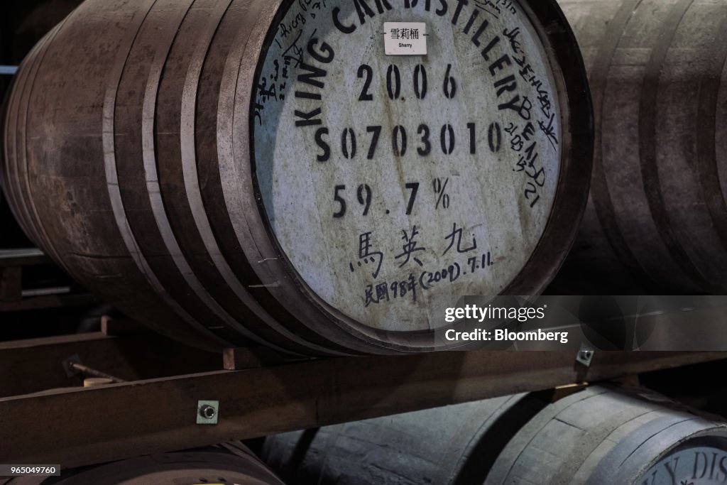 Operations At Kavalan Single Malt Whisky Production Facility