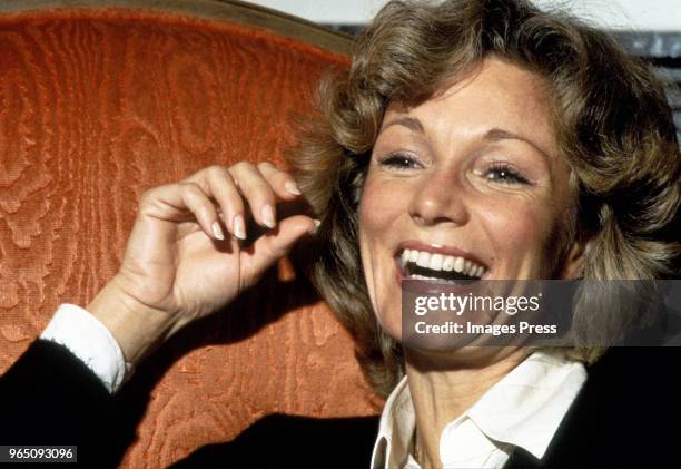Yvette Mimieux circa 1980 in New York City.