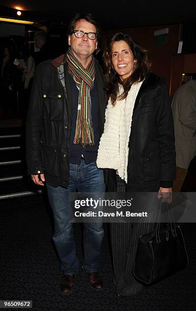 Barnaby Thompson arrives at the VIP screening of 'Food Inc', at the Curzon Cinema Mayfair on February 8, 2010 in London, England.