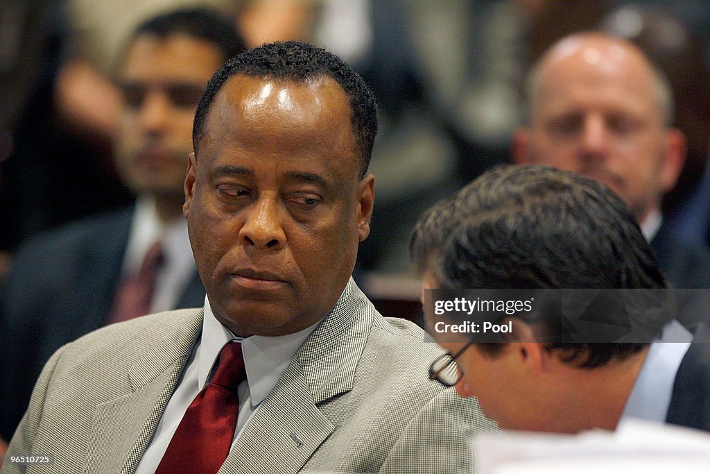 Arraignment Of Dr. Conrad Murray