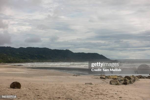 Playa Santa Teresa in Malpais on the Nicoya Peninsula on the 9th November 2016 in Costa Rica in Central America. Malpais is a town in Puntarenas...