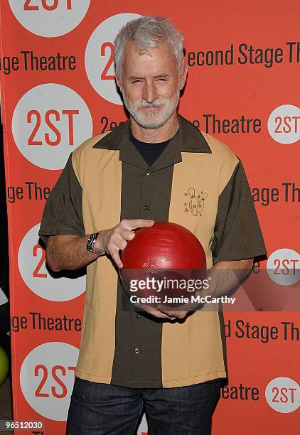 John Slattery attends the 23rd Annual Second Stage Theatre All-Star Bowling Classic at Lucky Strike Lanes & Lounge on February 8, 2010 in New York...