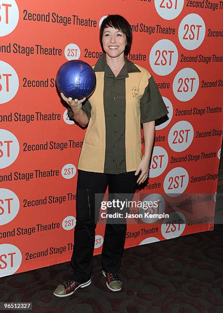 Actress Paige Davis attends the 23rd Annual Second Stage Theatre All-Star Bowling Classic at Lucky Strike Lanes & Lounge on February 8, 2010 in New...