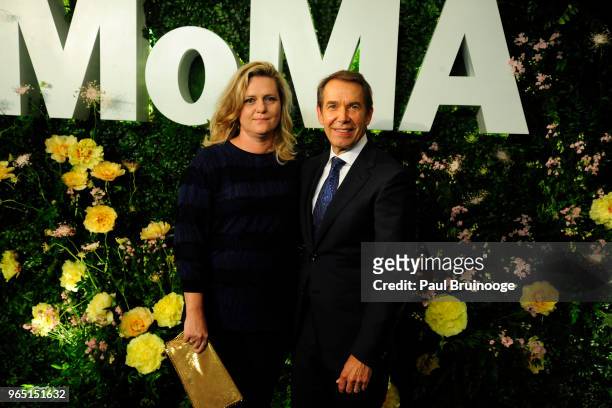 Justine Koons and Jeff Koons attend the 2018 MoMA Party In The Garden at The Museum of Modern Art on May 31, 2018 in New York City.