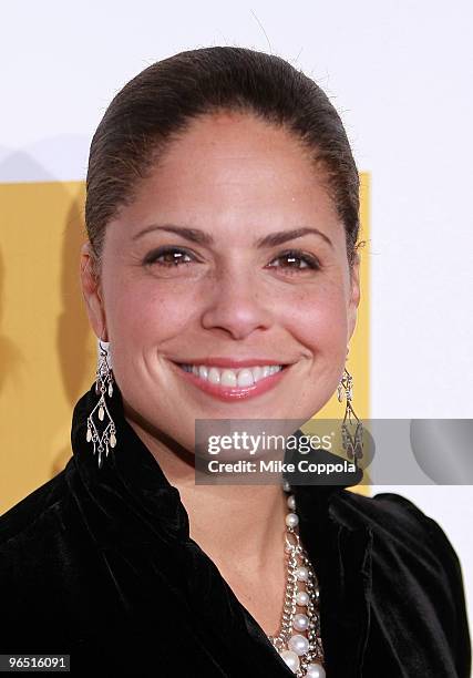 Television journalist Soledad O'Brien attends Hope Help & Relief Haiti "A Night Of Humanity" at Urban Zen on February 8, 2010 in New York City.