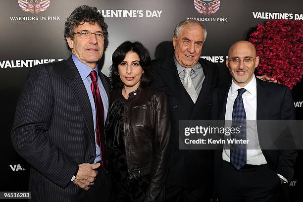 President & COO of Warner Bros. Entertainment Alan Horn, President Worldwide Marketing Warner Bros. Pictures Sue Kroll, director Garry Marshall, and...