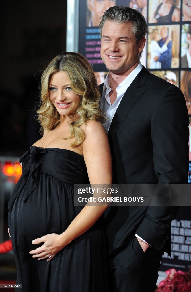 Actor Eric Dane and his wife actress Re