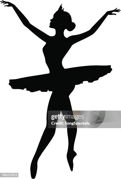 illustrations, cliparts, dessins animés et icônes de style ballerine-danseuse de ballet - ballerine