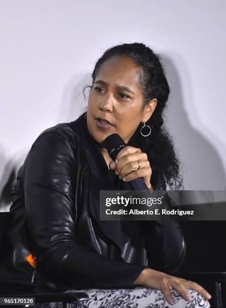 Director Gina Prince-Bythewood attends Freeform And The NAACP Host A Screening For Marvel's "Cloak & Dagger" at The London Hotel on May 31, 2018 in...