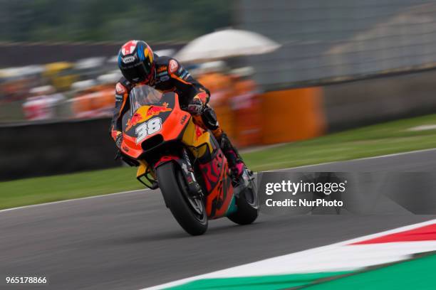 Bradley Smith of Red Bull KTM Factory Racing during the Free Practice 1 of the Oakley Grand Prix of Italy, at International Circuit of Mugello, on...