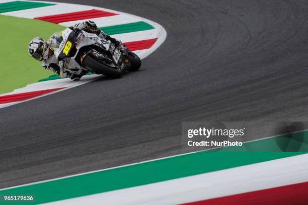 Alvaro Bautista of Pull&amp;Bear Aspar Team during the Free Practice 1 of the Oakley Grand Prix of Italy, at International Circuit of Mugello, on...