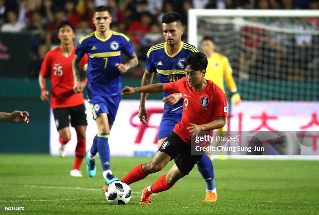 South Korea v Bosnia & Herzegovina - International Friendly
