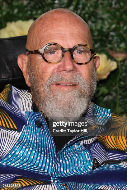 Chuck Close attends the 2018 Party in the Garden at Museum of Modern Art on May 31, 2018 in New York City.