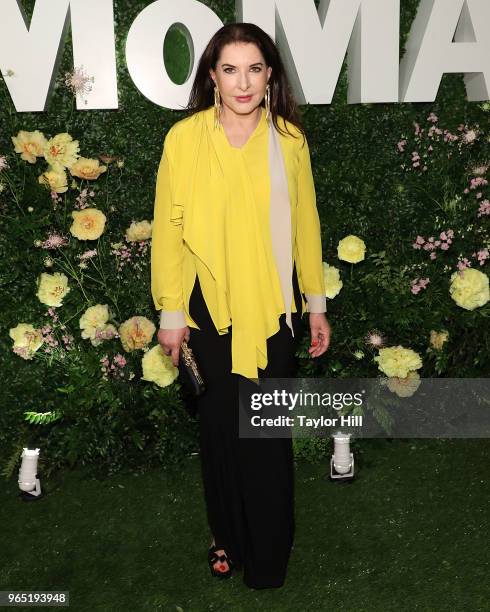 Marina Abramovic attends the 2018 Party in the Garden at Museum of Modern Art on May 31, 2018 in New York City.