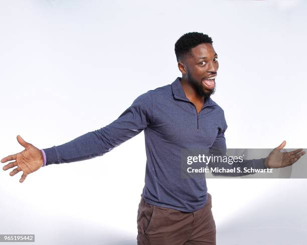 Comedian Preacher Lawson poses during his appearance at The Ice House Comedy Club on May 31, 2018 in Pasadena, California.