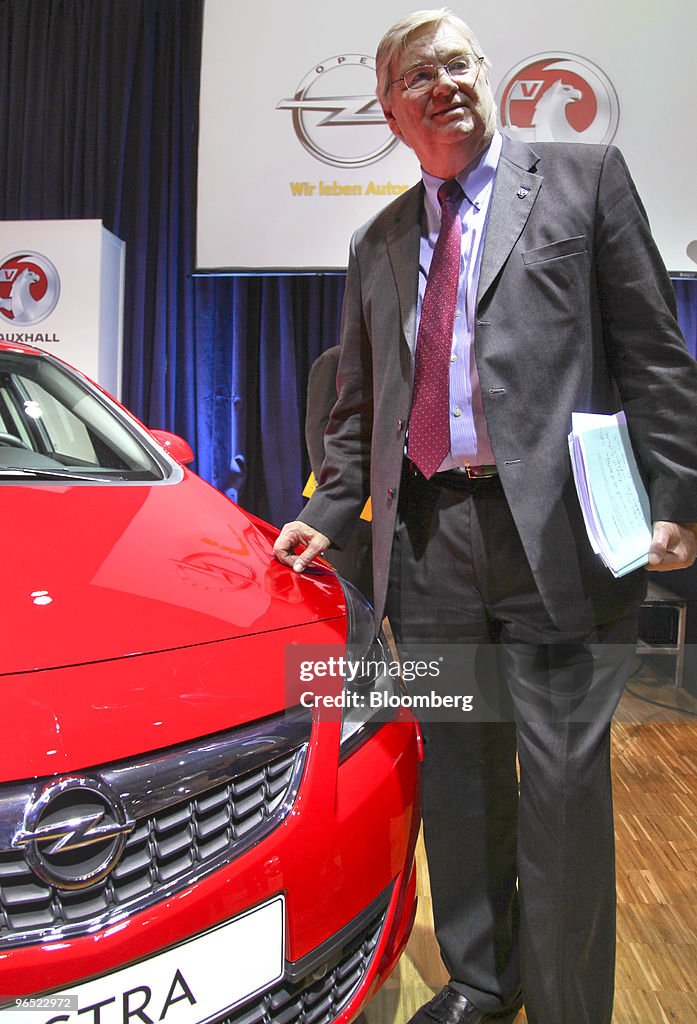 Opel CEO Nick Reilly News Conference