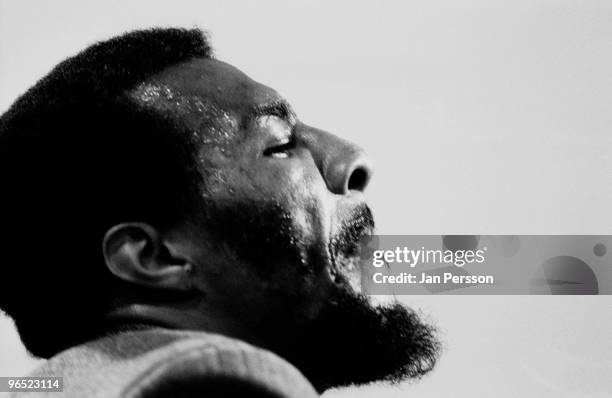 Richie Havens performs live on a TV Special in Copenhagen, Denmark in June 1969