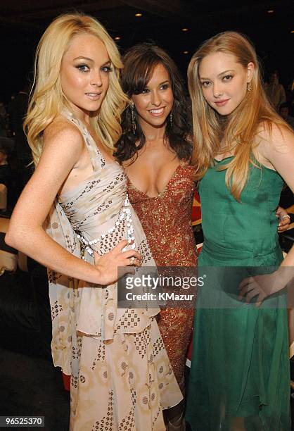 Lindsay Lohan, Lacey Chabert and Amanda Seyfried