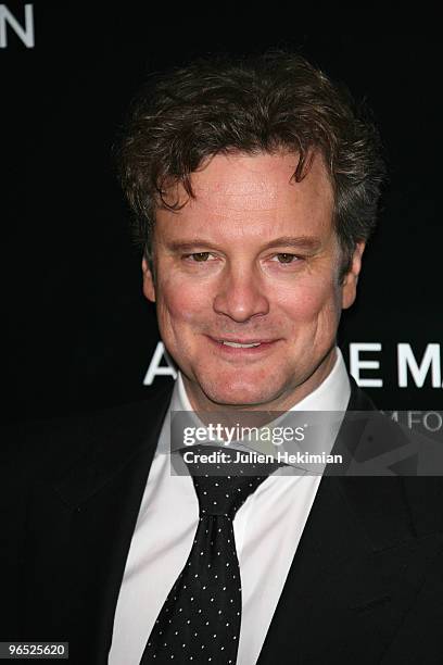 Colin Firth attends 'A Single Man' Paris premiere at Cinema UGC Normandie on February 9, 2010 in Paris, France.