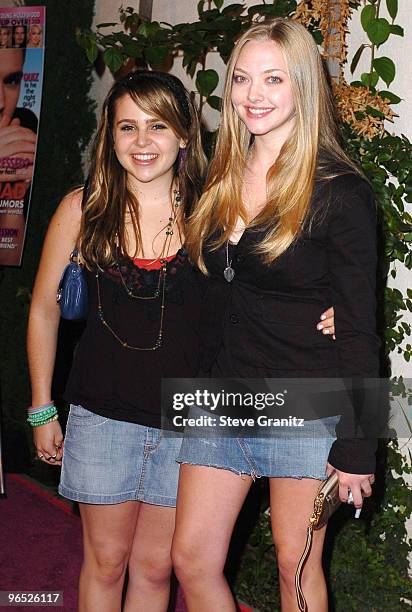 Mae Whitman and Amanda Seyfried